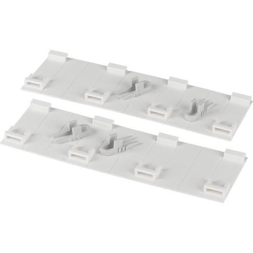 [E3Q2B] Eaton Lockable Blanking Plate For 45Mm Cut-Outs 2x10 Su White - 275410