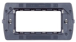 [E3QMH] Bticino Living Light Luchtmontageframe 4 Module - BTLN4704C