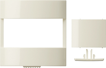 [E3QTR-X2] Gira Comfort System 55 Automatic Switch Cover Cream White - 147101 [2 pieces]