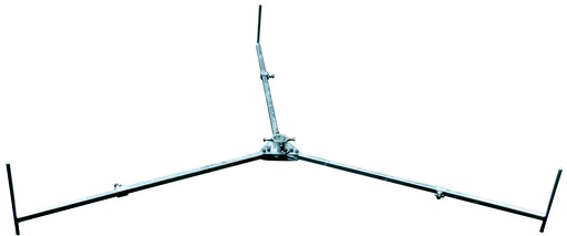 [E3QV4] Trépied articulé pour cannes Air-Ter D40-50mm L 6-8.5m Angle d'inclinaison 10 - 105201