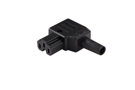 [E3S38-X50] Martin Kaiser MK IEC Appliance Socket C15A Earthing Contact Cable Exit Left - 892/sw [50 pieces]