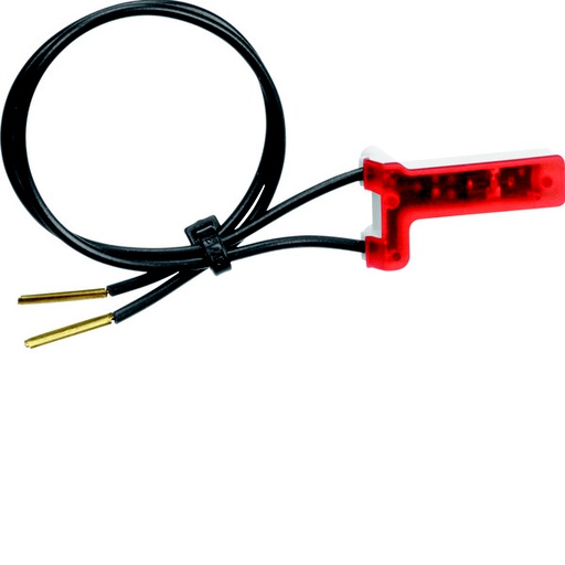 [E3S3P] Hager Berker Elemento LED 230V Rojo Con Cableado W1 - 16863501