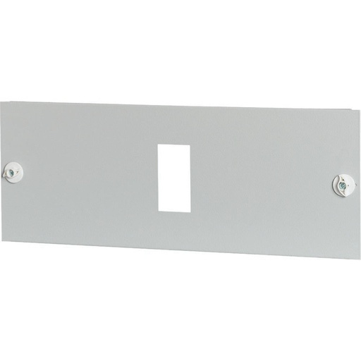 [E3SAE] Eaton Front Plate Steel 1xNZM1 Horizontal 200x600mm Grey - 174408