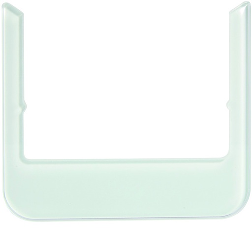 [E3SMM] Hager Berker Design Frame - Rounded - Polar White Glass - WD1131
