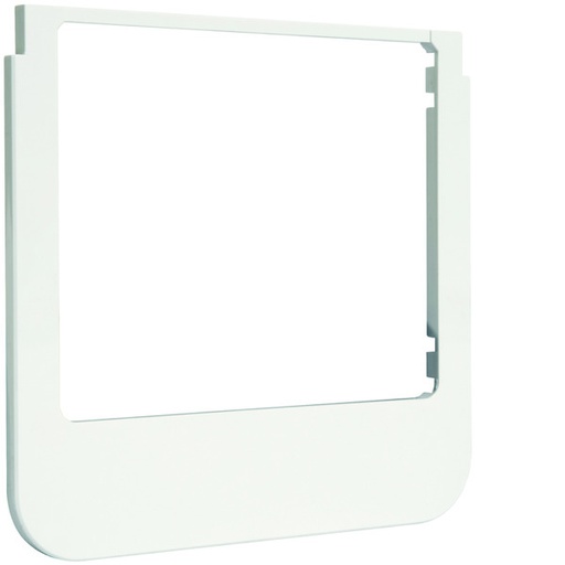 [E3SMP] Cadre design Hager Berker - arrondi - blanc polaire brillant - WD1121