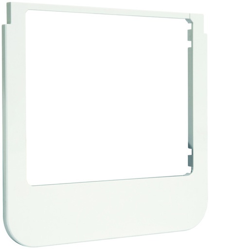 [E3SMP] Hager Berker Design Frame - Rounded - Polar White Shiny - WD1121
