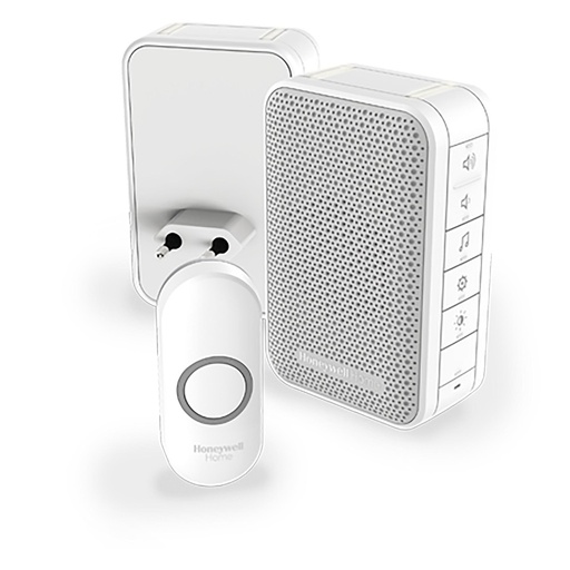 [E3STV] Honeywell Wireless Doorbell Set With Plugin And Push Button - DC313NHGP2