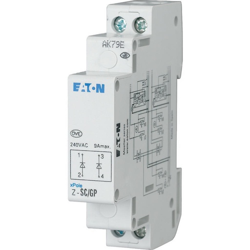[E3E5D] Eaton Z-SC/GP Modular Device Group Block Impulse Relay - 270587
