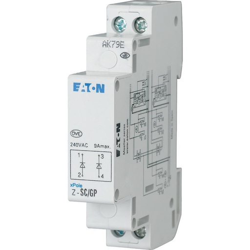 [E3E5D] Eaton Z-SC/GP Modular Device Group Block Impulse Relay - 270587