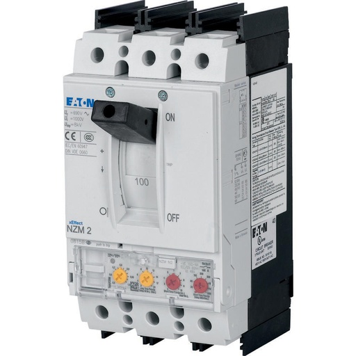 [E3ENU] Eaton 3P 100A 150KA Disjoncteur avec terminaux de boîte UL IEC - 107846