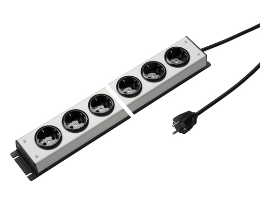 [E3GTX] Martin Kaiser 4-Port 90 degrees Earthing Power Strip 1.5m Cable - 1002ZL4L-SW15