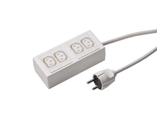 [E3GUR] Martin Kaiser 4-Way C13 Socket Combination 1.5m H05VVF3G1.0 (European Socket) - 573ZL/740/KWS