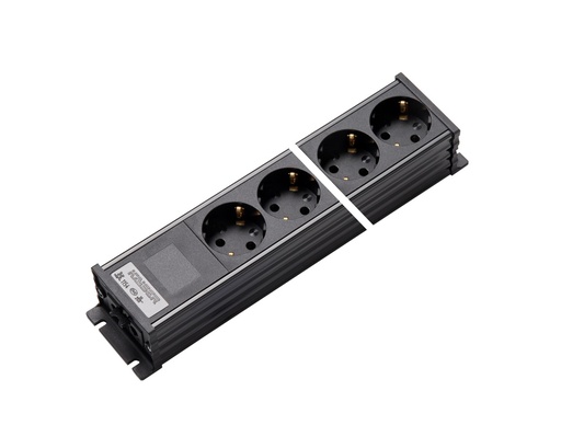 [E3GW5] Martin Kaiser Power Outlet Strip 3-Way 45 Degree Earthing (European Socket) - 1154/3-1/SW