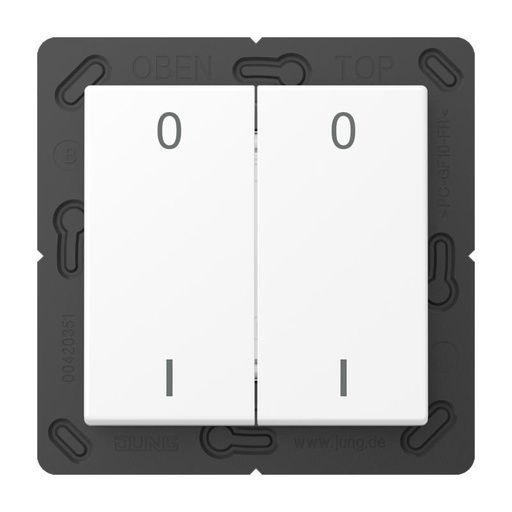 [E3HPH] Enocean 4-Channel Wall Transmitter A-Range Symbols 01 - ENOA595-01WWM