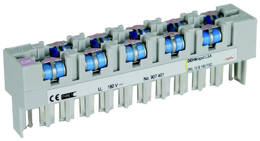 [E3HVD] Dehn Rapid LSA FSD DRL 10 B 180 FSD Lightning Current Arrangement - 907401