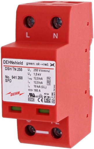 [E3K2J] DEHNshield TN 255 Kombi-Ableiter DSH TN 255 Typ 1+2 - 941200