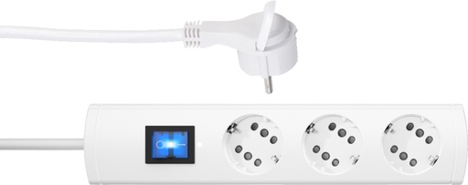 [E3MYR] Kopp Duoversal Plus L36 A Flachbandkabel weiß 1,4 m - 234602001