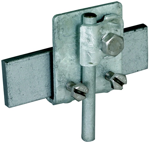 [E3P2Z-X2] Dehn Saddle Clamp St Tzn Plage de serrage 0.7-10mm Avec kit de montage - 365020 [2 pièces]