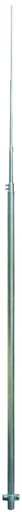 [E3PWF] Dehn Air-Terminal Rod D40 22 16 10 4500mm With Earthing Bracket - 105195