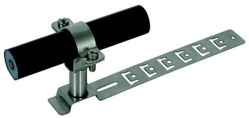[E3PWG] Soporte de conductores de corriente Dehn con abrazadera L 205mm D 27/30mm - 202857