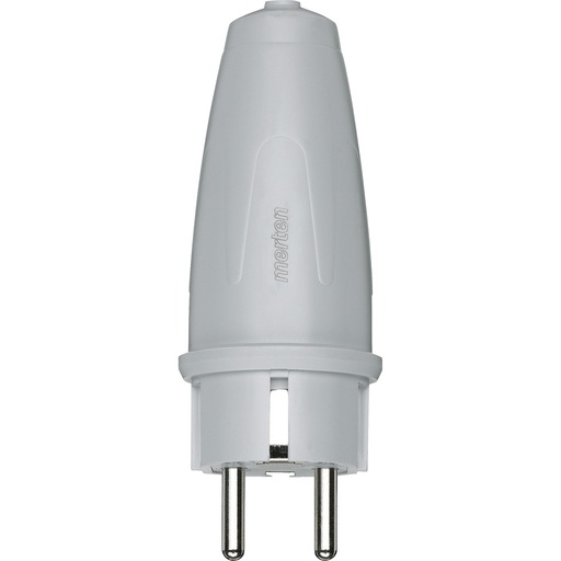 [E3PXC] Schneider Enchufe PVC IP44 16A 250VAC Gris Contacto Stop - 125463