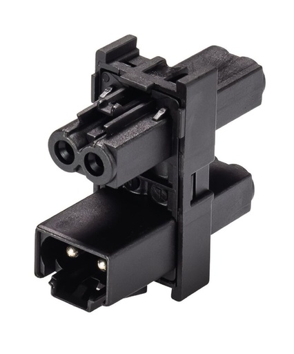 [E3Q9Y] Gesis Mini H-Verteiler 2P16A 1I3O Schwarz - 91.020.4953.1