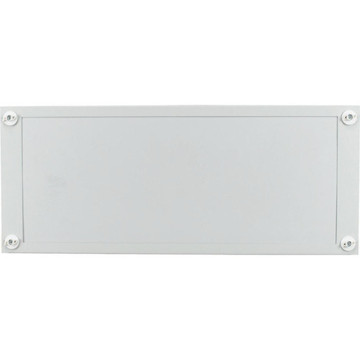 [E3QJ6] Eaton Front Plate With Plastic Insert Universal Grey 500x1200mm - 134205