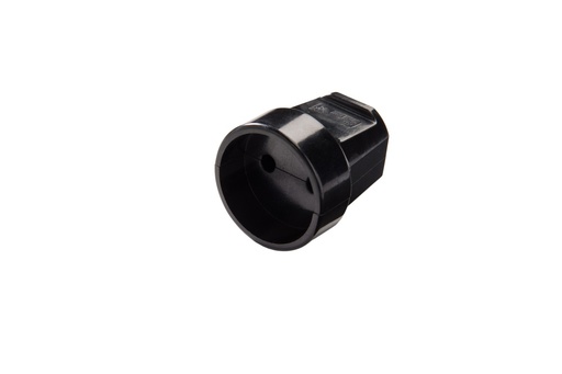 [E3R5E-X200] Martin Kaiser MK Coupling Socket 16 Amp Black Unearthed - 632/sw [200 pieces]