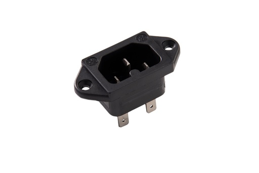 [E3R5T-X500] Martin Kaiser IEC Inlet Appliance Plug C16 120 Degree 10A Earthing - 780/63/sw [500 pieces]