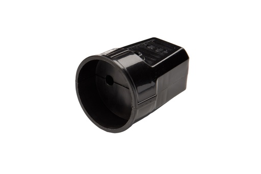 [E3R62-X200] Martin Kaiser Black MK Coupling Socket 16Amp Without Earthing Contact - 532oT/sw [200 pieces]