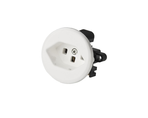 [E3RDB-X200] Martin Kaiser Flush-Fitting Socket 16Amp 250V IP20 T13 White - 494/kws [200 pieces]