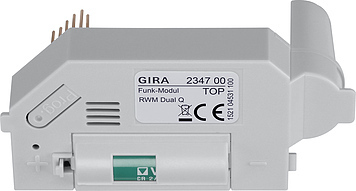 [E3RVT] Gira Wireless Dual Q Smoke Alarm Module - 234700