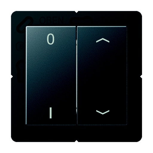 [E3RX4] Jung EnOcean 4 Channel Radio Wall Transmitter With Symbols - ENOA595P01ANM