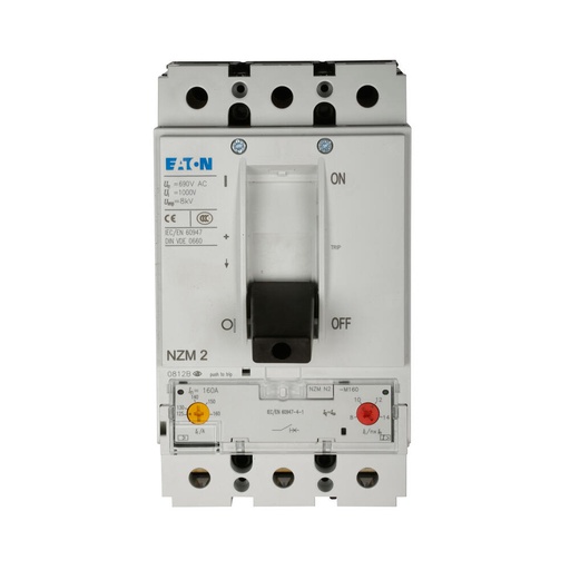 [E3HSE] Eaton Circuit Breaker NZMN2-M160 3P 160A IEC Rated - 265724