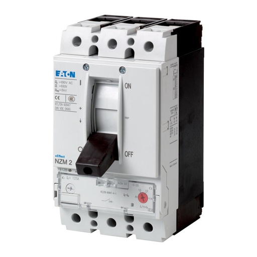 [E3HSQ] Eaton Circuit Breaker 3P 200A 50kA NZM2 UL IEC Certified - 269262