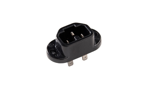 [E3R4A-X500] Martin Kaiser Appliance Plug C16A Grounded Inlet Terminal 6.3 - 788/63/sw [500 pieces]