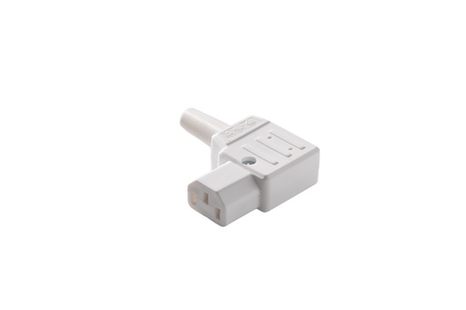 [E3R4B-X125] Martin Kaiser MK IEC C13 Appliance Socket Earthing Contact Right Exit - 790/KWS [125 pieces]