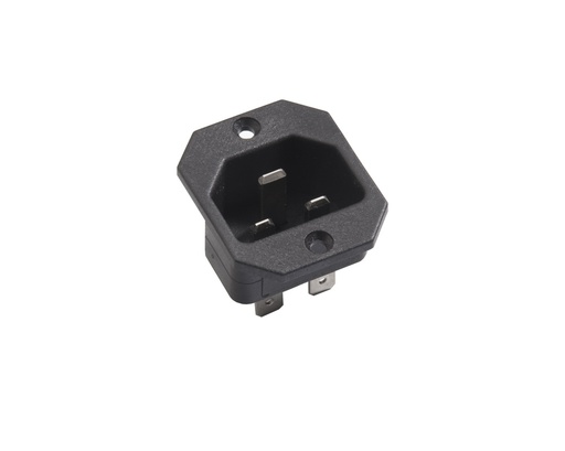 [E3R4F-X50] Martin Kaiser MK IEC Inlet Appliance Plug C22 155 Degree 16A - 837/63/sw [50 pieces]