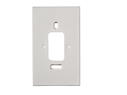 [E3RNT] Martin Kaiser Placa de montaje rectangular termoplástico blanco - 827T/ws