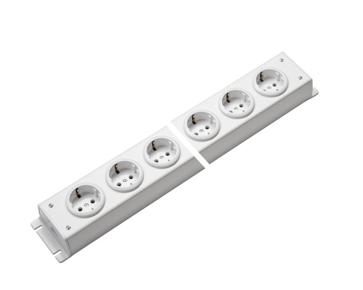 [E3QZG] Martin Kaiser Power Outlet Strip 8-Way 90 Degree Earthing Contact - 1002/8ws