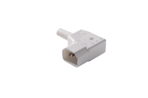 [E3R39] Martin Kaiser C14E Appliance Plug With Earthing Contact Right Exit - 747/kws