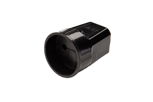 [E3R69] Martin Kaiser Coupling Socket 16Amp Without Earthing Contact Black - 532KoT/sw