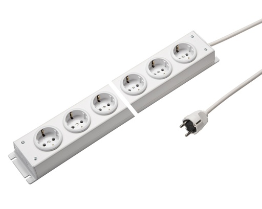 [E3R7H] Martin Kaiser Power Outlet Strip 6-Way 90 Degrees 1.5M Cable - 1002ZL6WS15