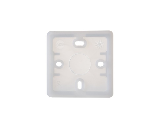 [E3REY] Martin Kaiser Placa de montaje para toma de pared cuadrada natural - 830/natur