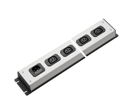 [E3RF7] Martin Kaiser 8-Way Power Outlet Strip IEC Socket C13 70 Degree - 1026/8l-sw