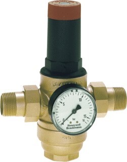 [SI-M27EJ] Filter Pressure Reducer Brass R1'' 127 l/min 1.5-12 bar/22-174psi Drinking Water