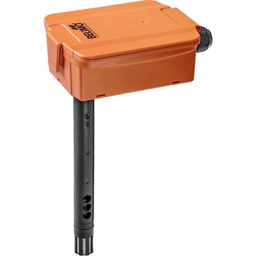 [M27QX] Kanaalsensor CO2 Temperatuur Actief 24VAC/DC 0-10 V, 0-5 V EN 4-20 mA 180mm/19,5mm