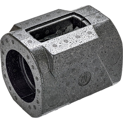 [M27V4] Coquille d'isolation pour compteur d'énergie thermique DN 3250 uniquement pour les applications sans condensation