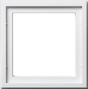 [E27F7-X2] Gira E2 Cover Frame Switchgear - 131103 [2 Pieces]
