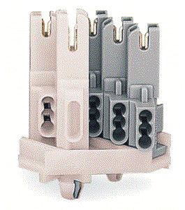 [E26KX-X500] Wago Conector Iluminación 500V | 267-123 [500 Piezas]